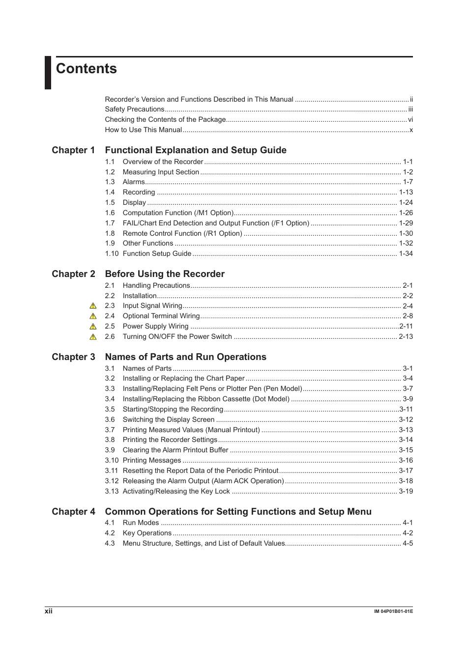 Yokogawa µR10000 User Manual | Page 13 / 263