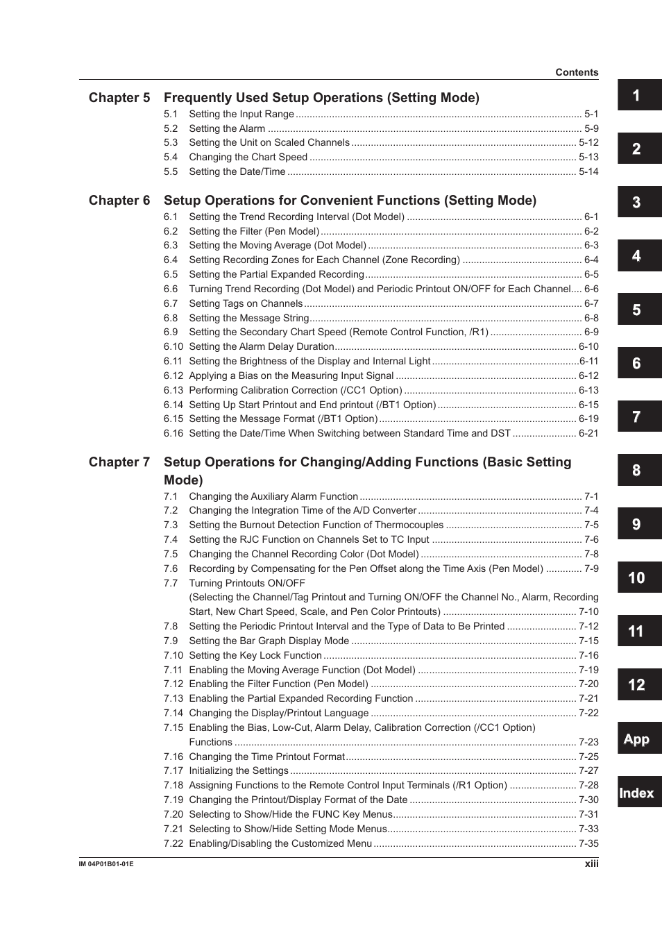 Yokogawa µR10000 User Manual | Page 14 / 263