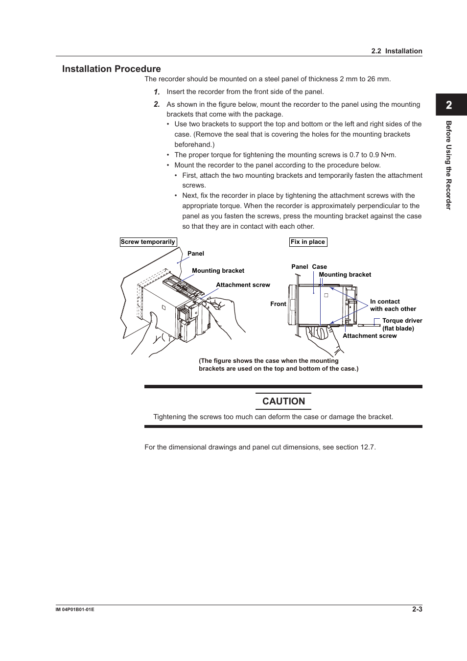 App index installaton procedure, Caution | Yokogawa µR10000 User Manual | Page 58 / 263