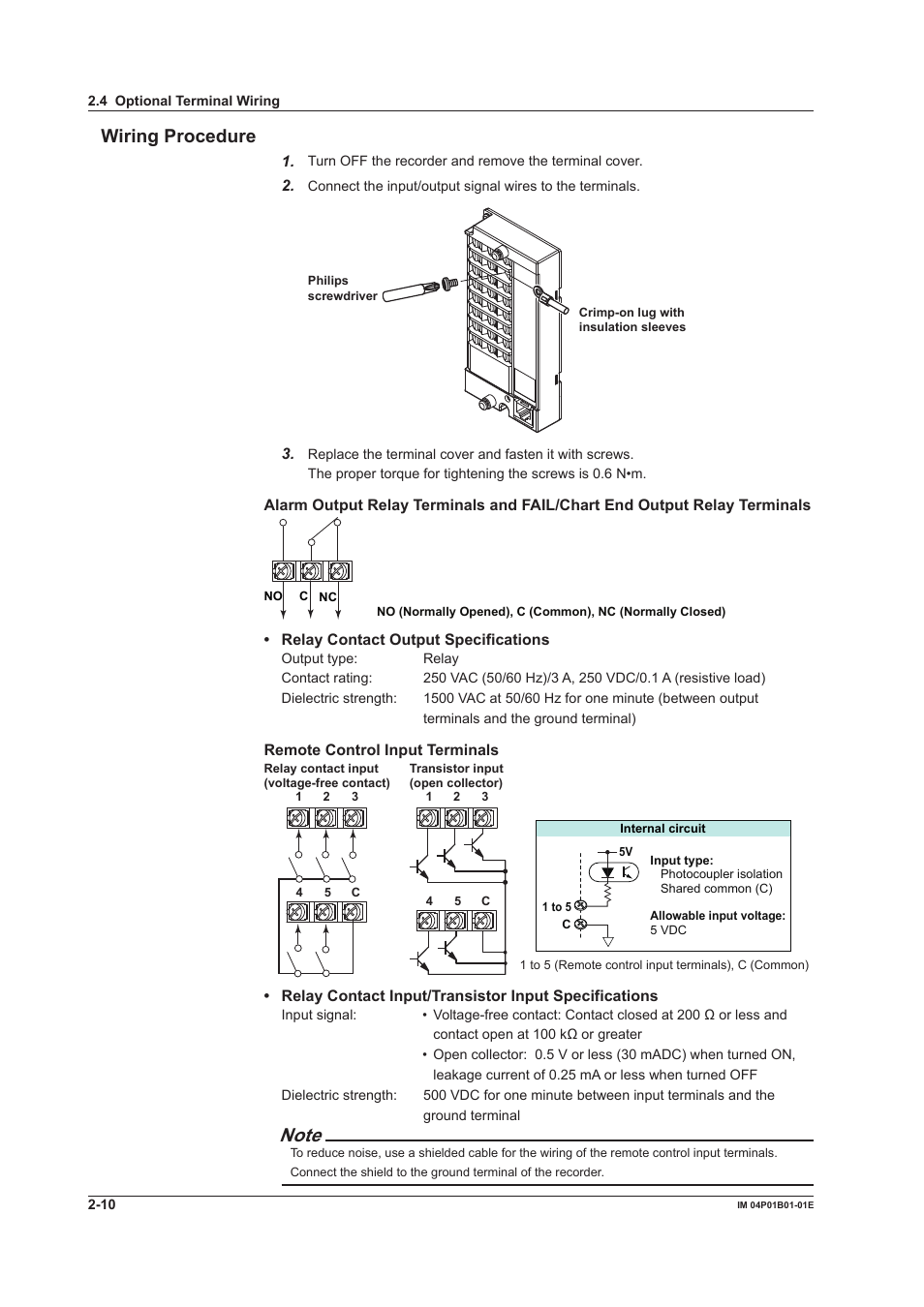 Wrng procedure | Yokogawa µR10000 User Manual | Page 65 / 263
