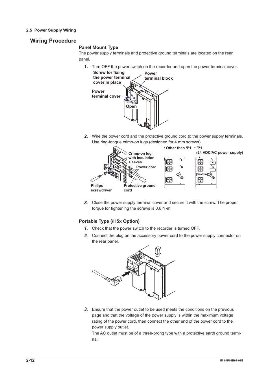 Wrng procedure | Yokogawa µR10000 User Manual | Page 67 / 263