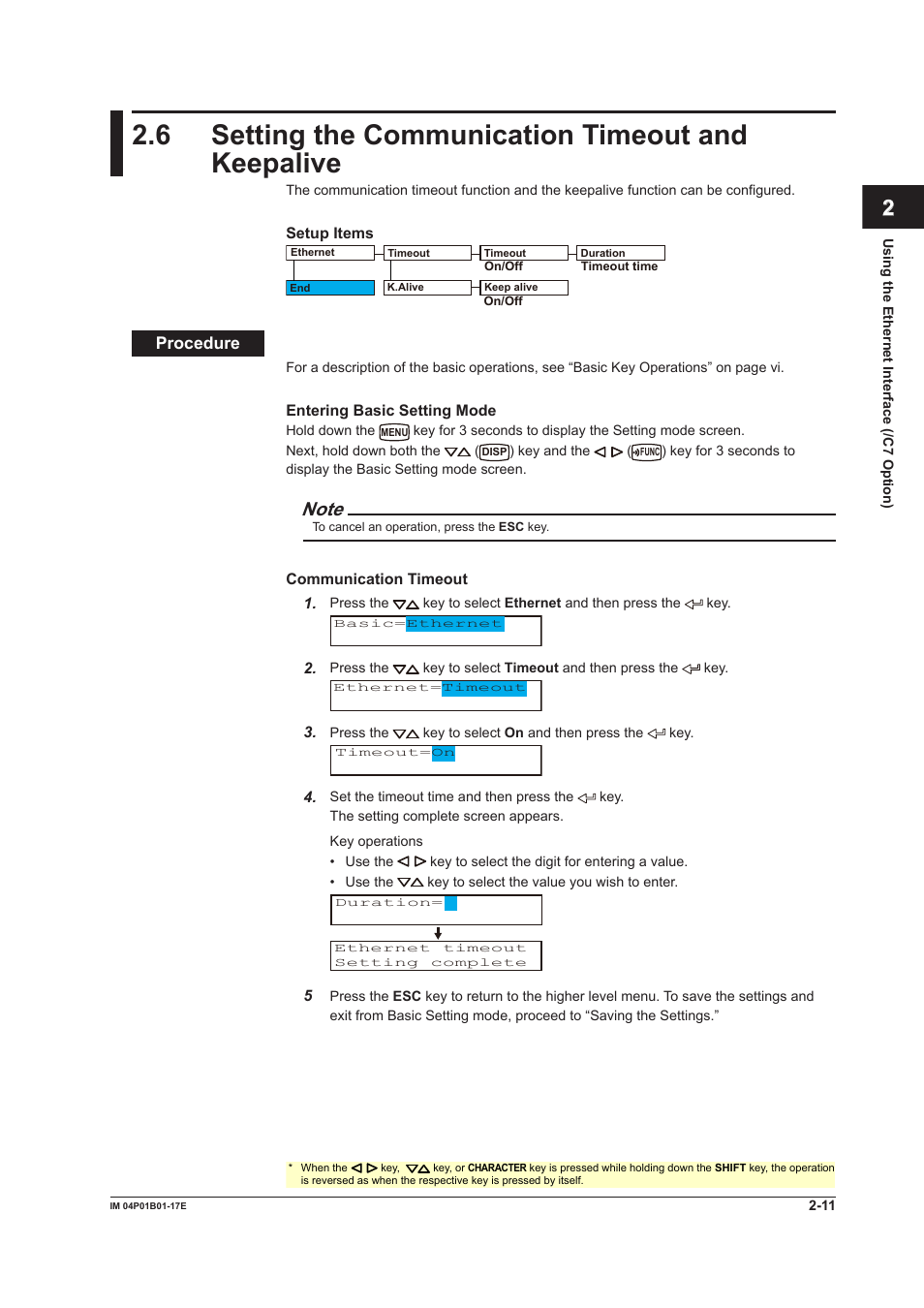 6 setting the communication timeout and keepalive, App index | Yokogawa µR20000 User Manual | Page 27 / 103