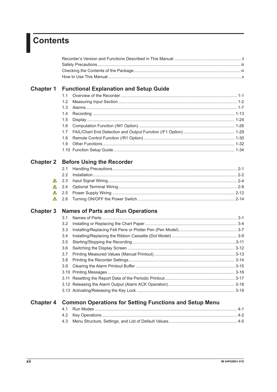 Yokogawa µR20000 User Manual | Page 13 / 263