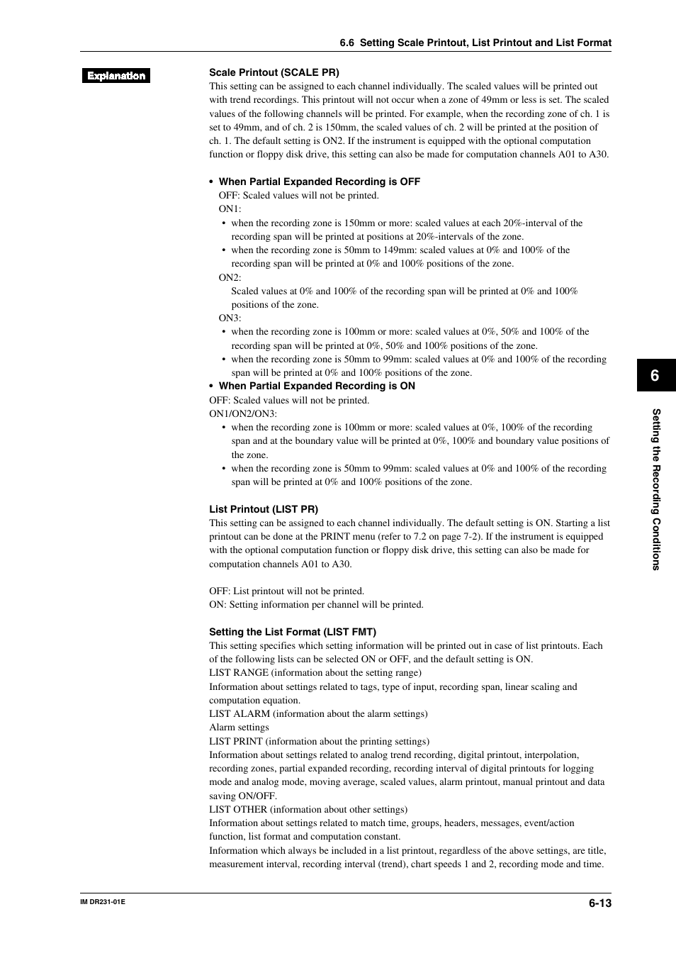 Yokogawa DR240 User Manual | Page 111 / 255