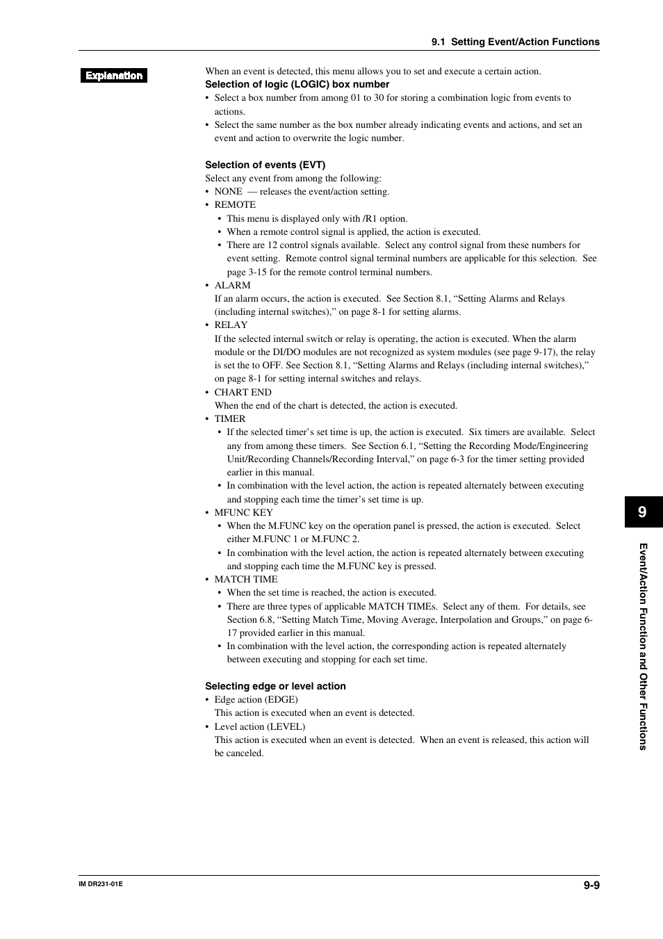 Yokogawa DR240 User Manual | Page 132 / 255