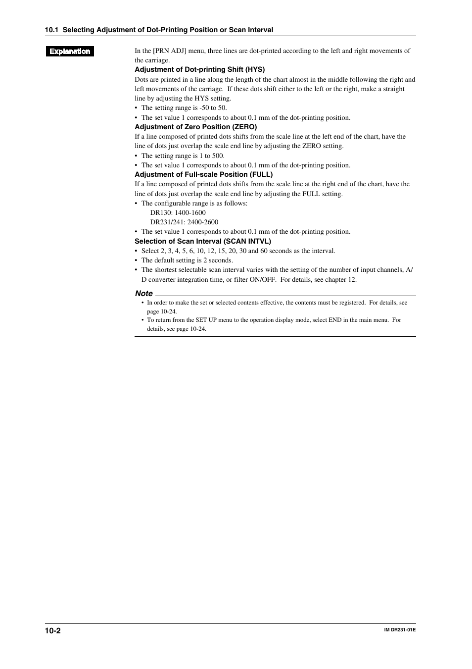 Yokogawa DR240 User Manual | Page 144 / 255