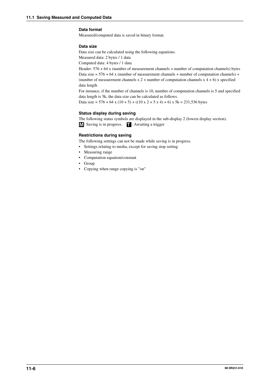 Yokogawa DR240 User Manual | Page 182 / 255