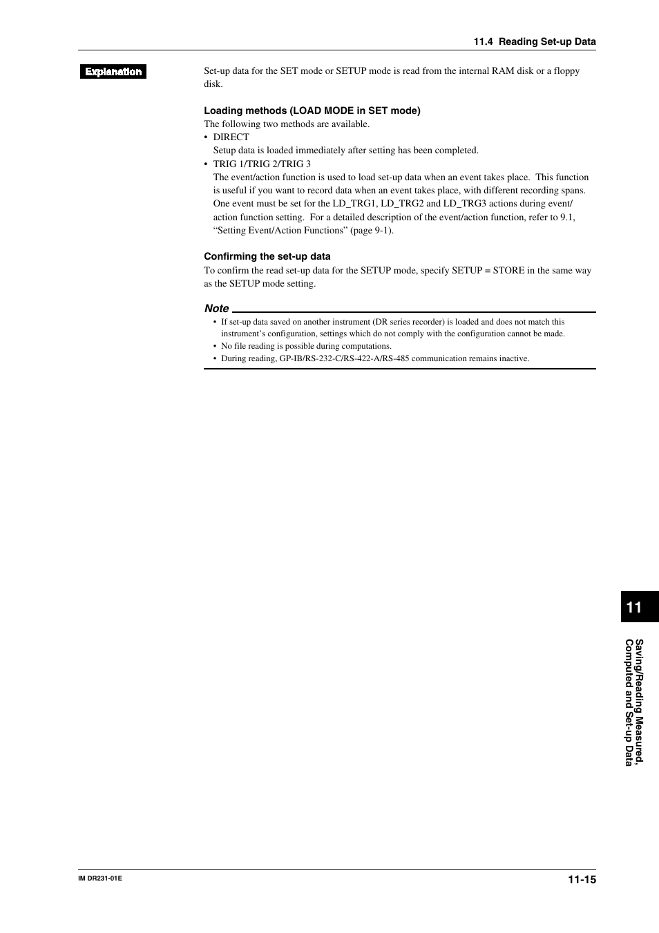 Yokogawa DR240 User Manual | Page 191 / 255