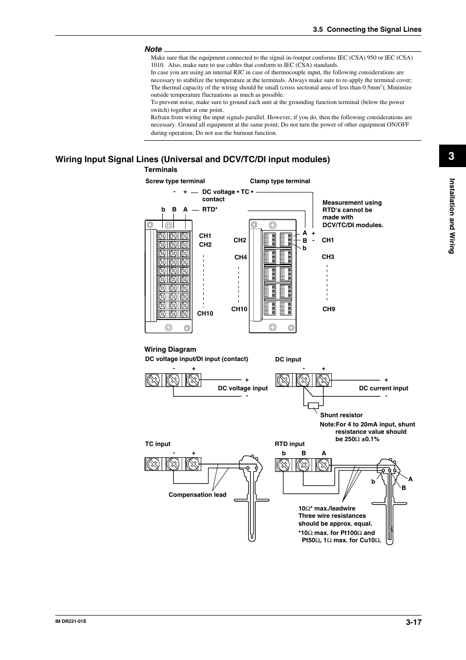 Yokogawa DR240 User Manual | Page 58 / 255