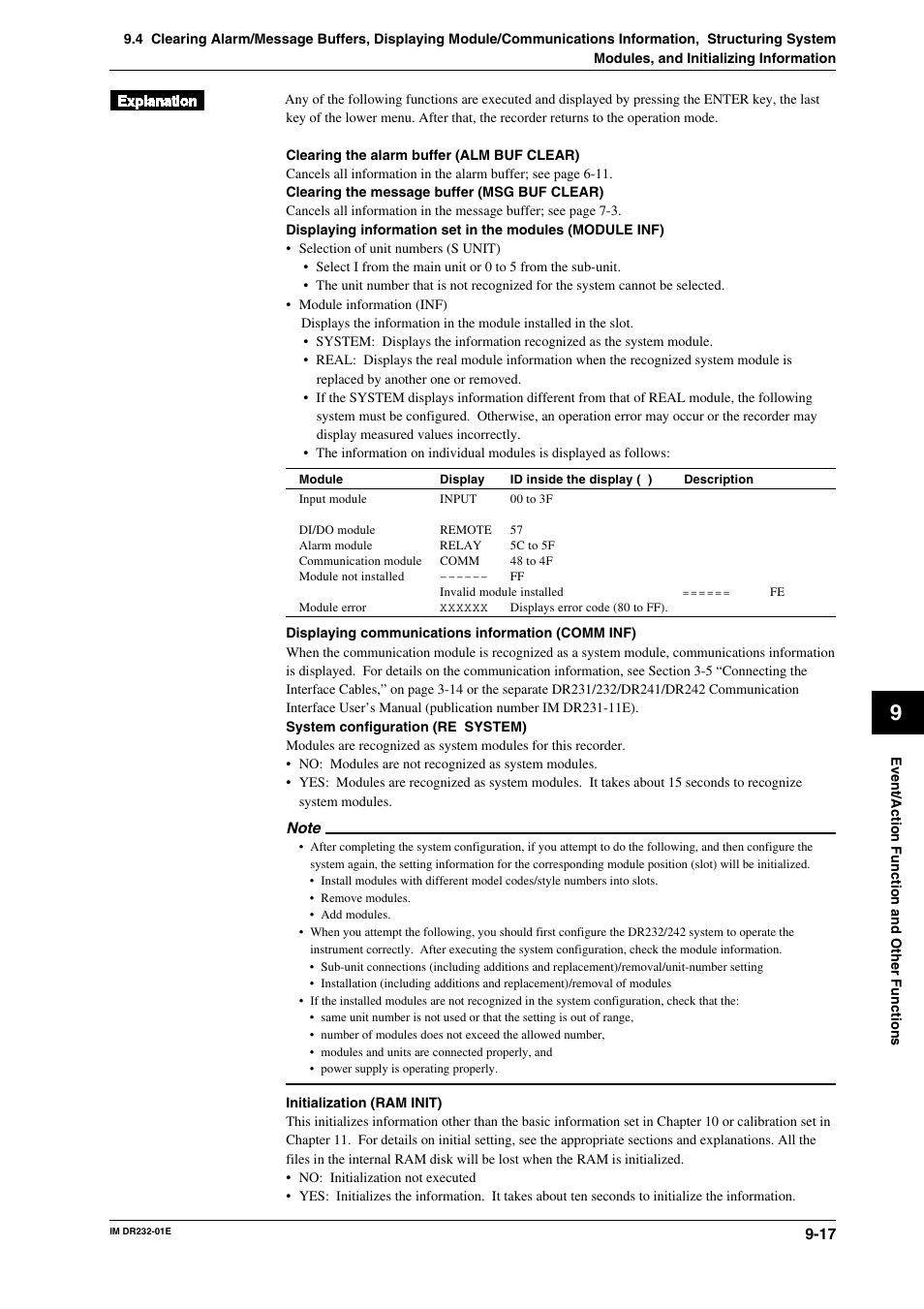 Yokogawa DR240 User Manual | Page 159 / 293