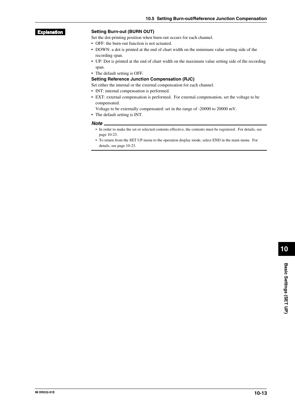 Yokogawa DR240 User Manual | Page 174 / 293