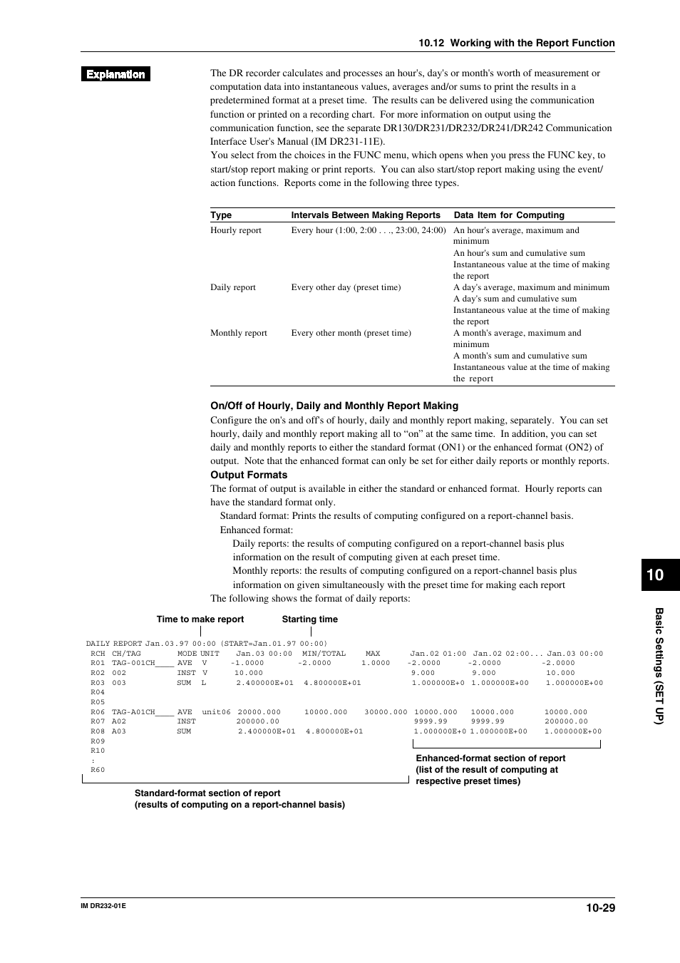 Yokogawa DR240 User Manual | Page 190 / 293