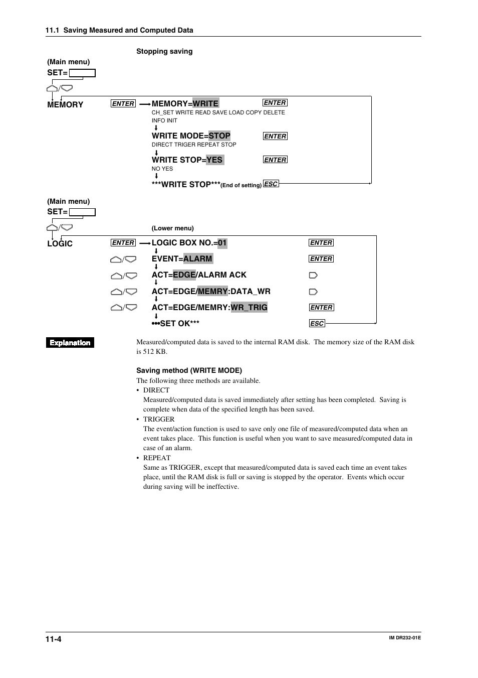 Yokogawa DR240 User Manual | Page 199 / 293