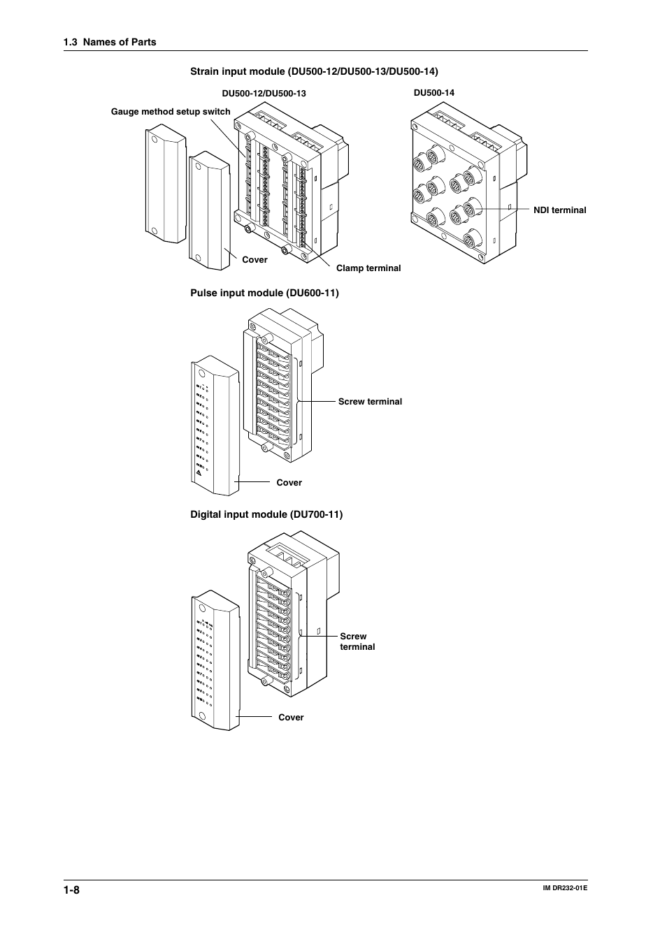 Yokogawa DR240 User Manual | Page 23 / 293