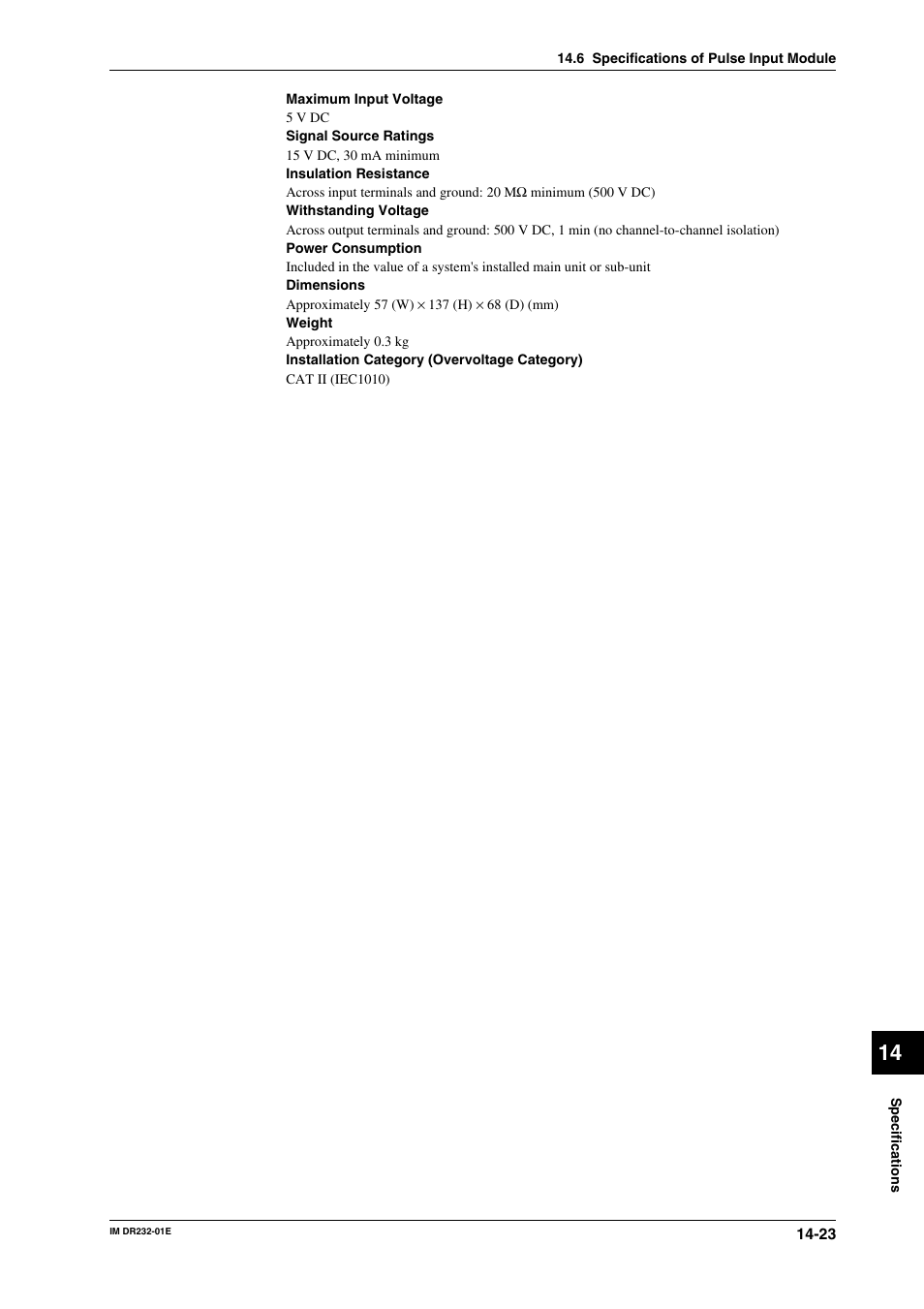 Yokogawa DR240 User Manual | Page 268 / 293