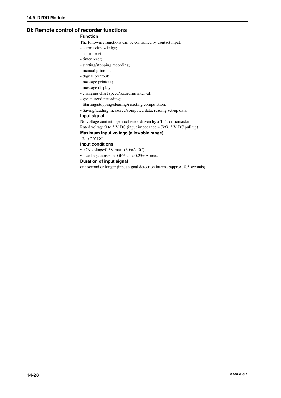 Yokogawa DR240 User Manual | Page 273 / 293