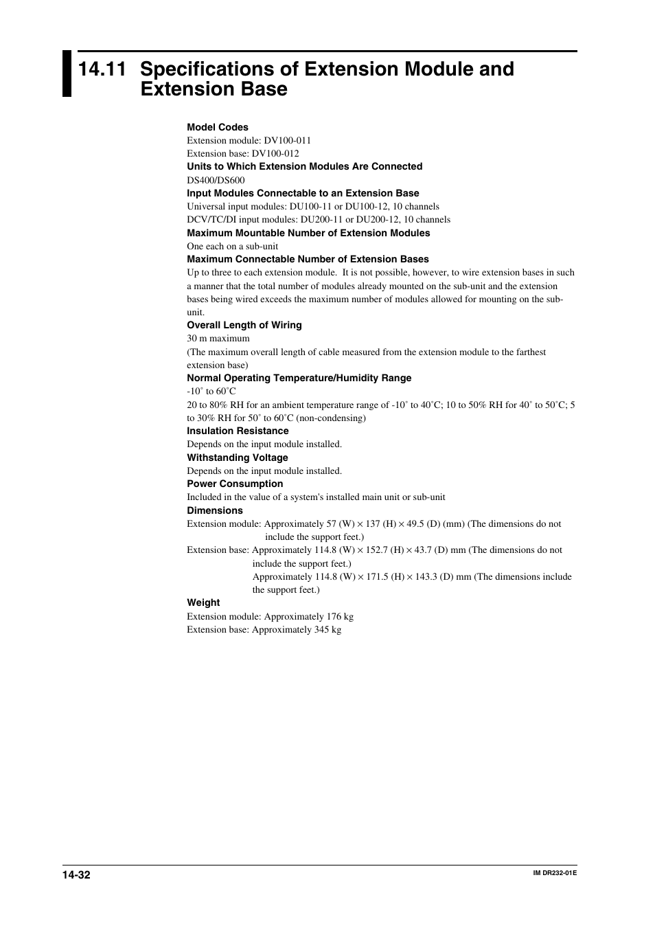 Yokogawa DR240 User Manual | Page 277 / 293