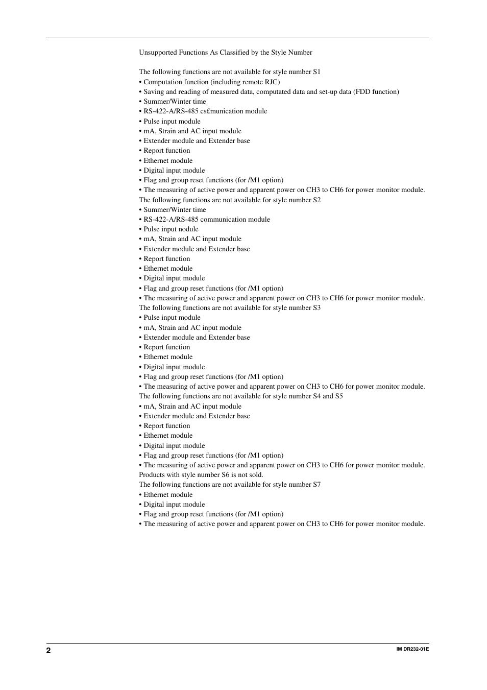 Yokogawa DR240 User Manual | Page 3 / 293