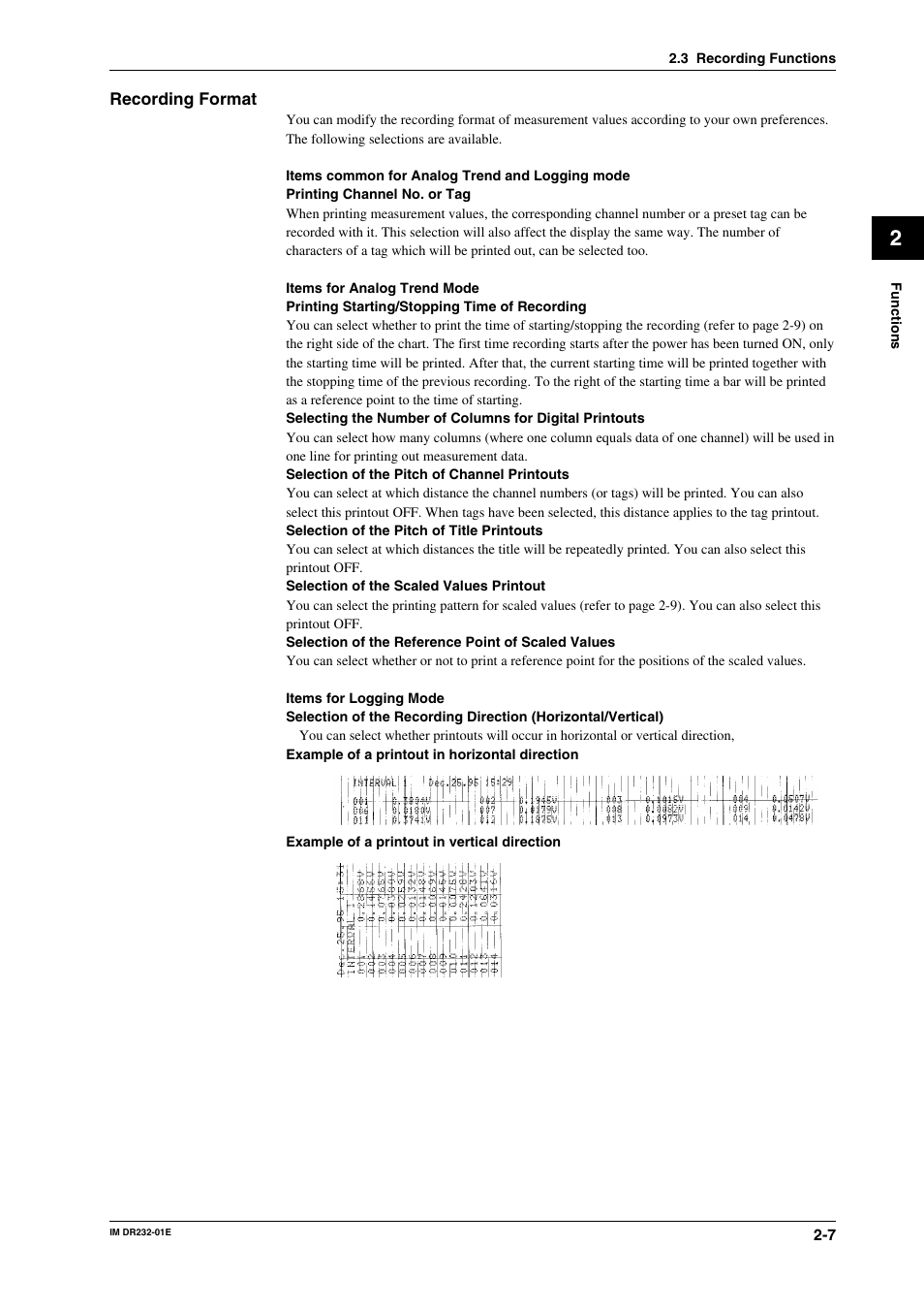 Yokogawa DR240 User Manual | Page 33 / 293