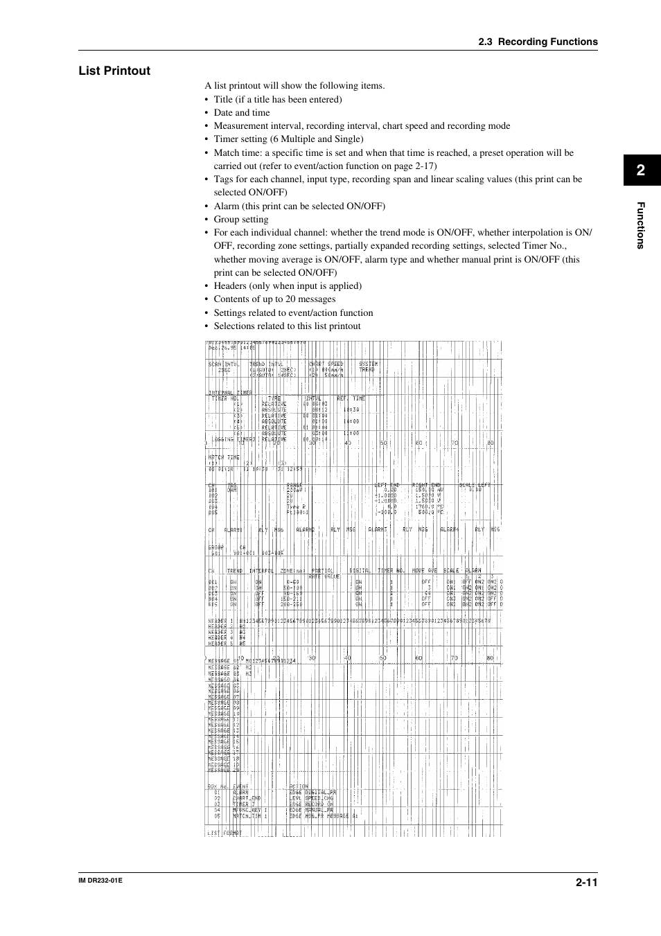 Yokogawa DR240 User Manual | Page 37 / 293