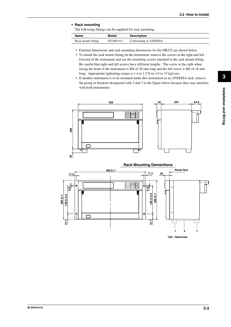 Yokogawa DR240 User Manual | Page 48 / 293