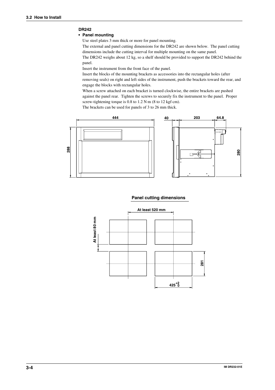 Yokogawa DR240 User Manual | Page 49 / 293