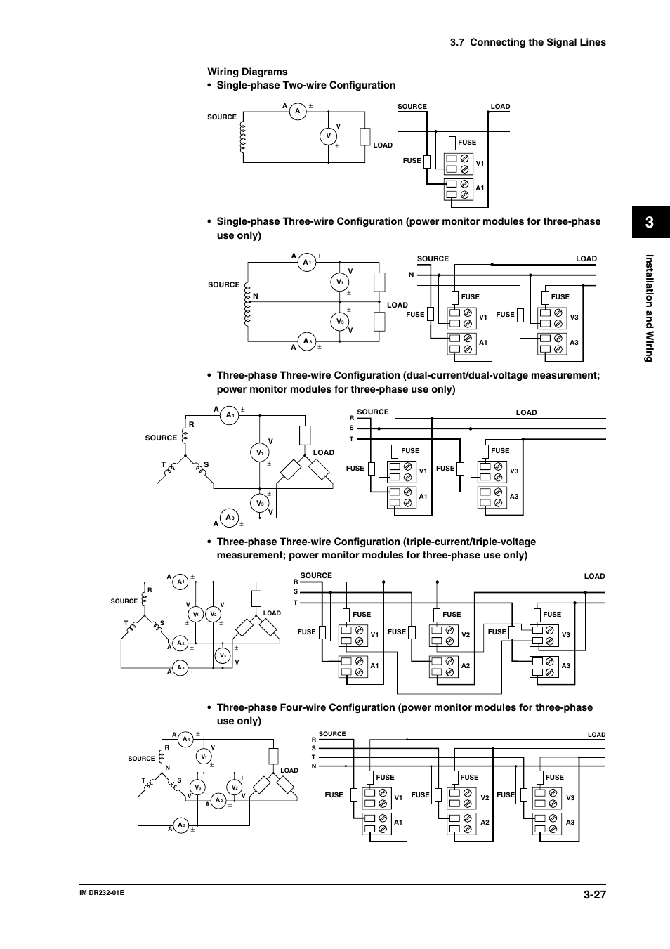 7 connecting the signal lines | Yokogawa DR240 User Manual | Page 72 / 293