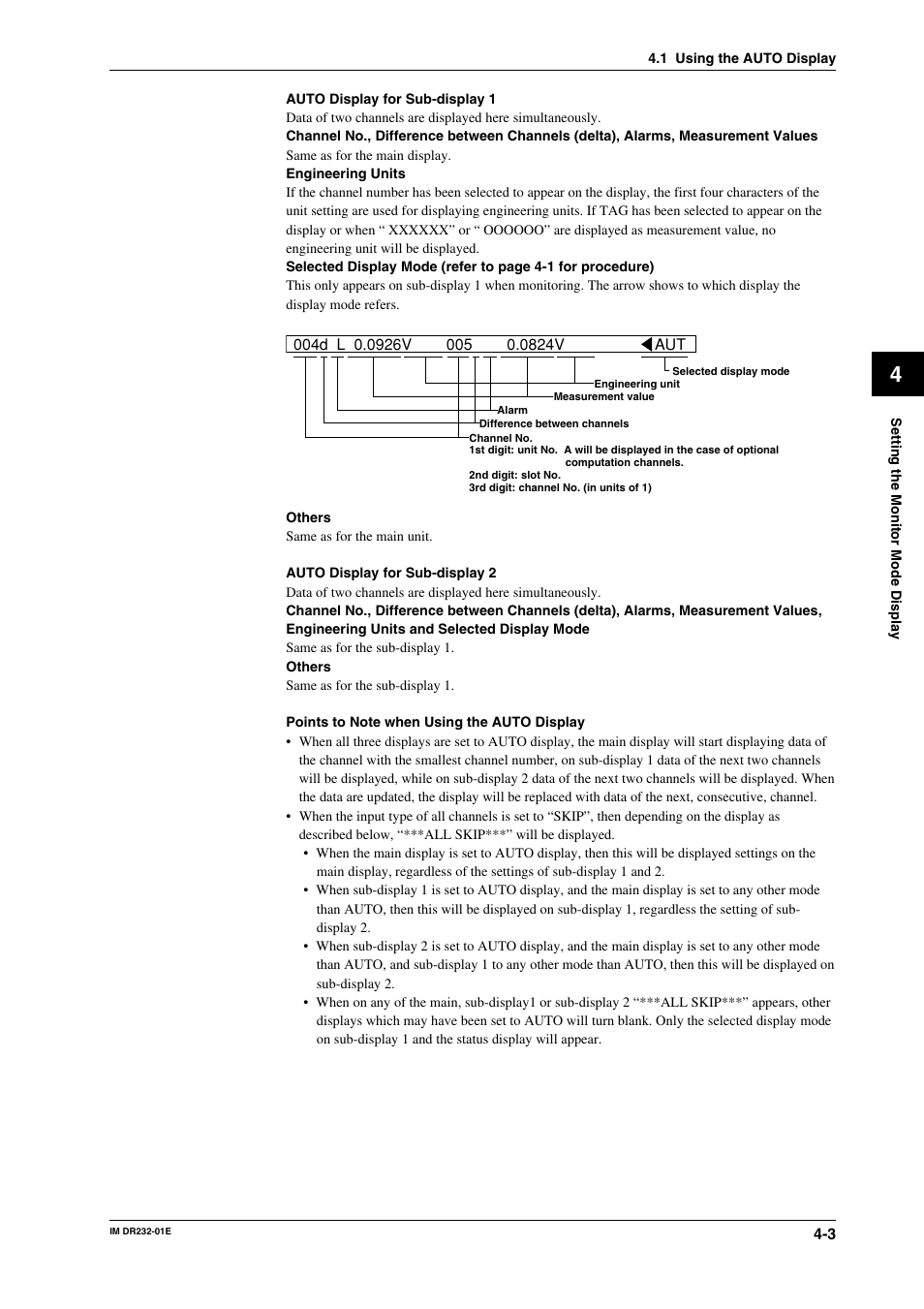 Yokogawa DR240 User Manual | Page 93 / 293