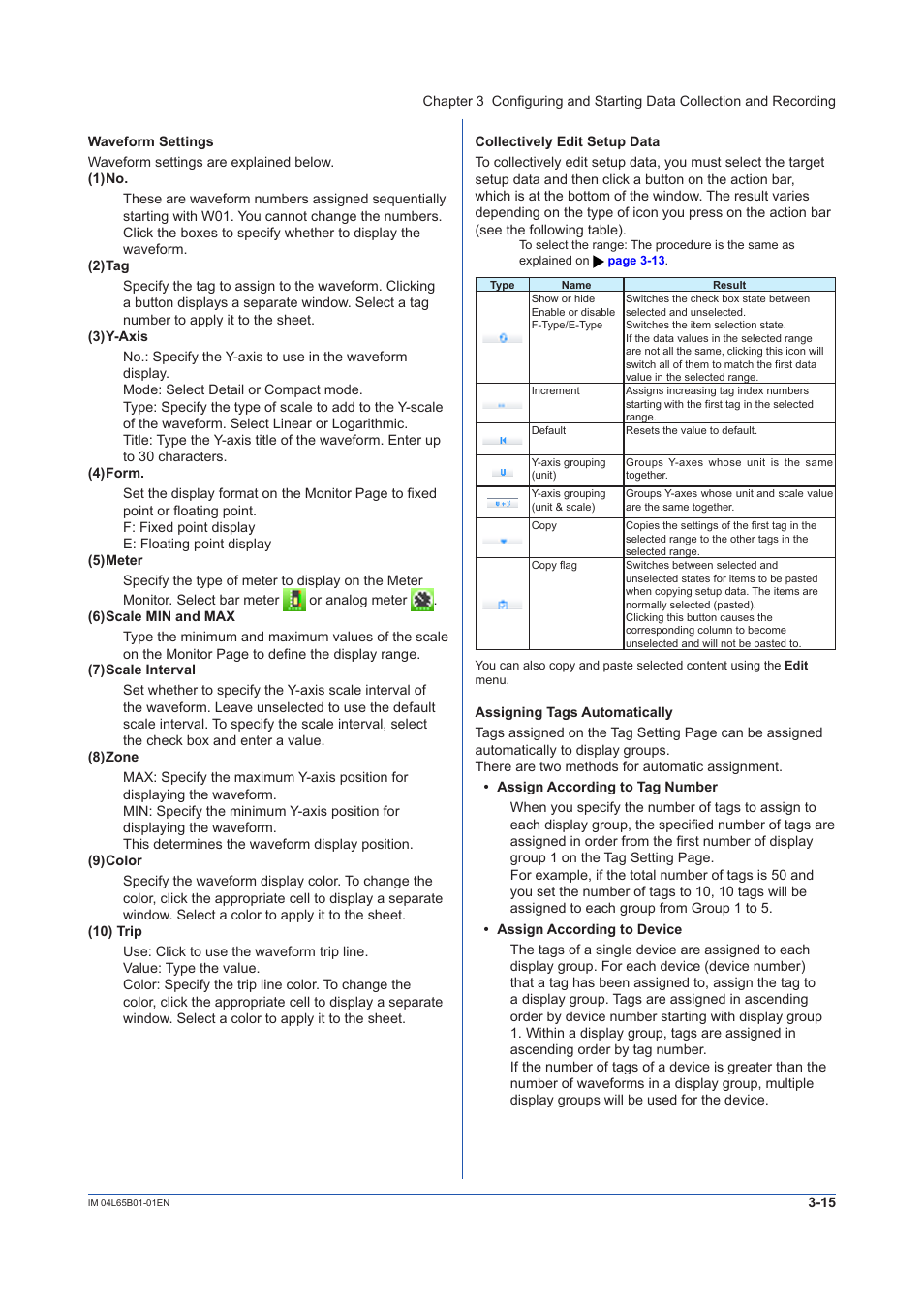 Yokogawa Data Logging Software GA10 User Manual | Page 39 / 94