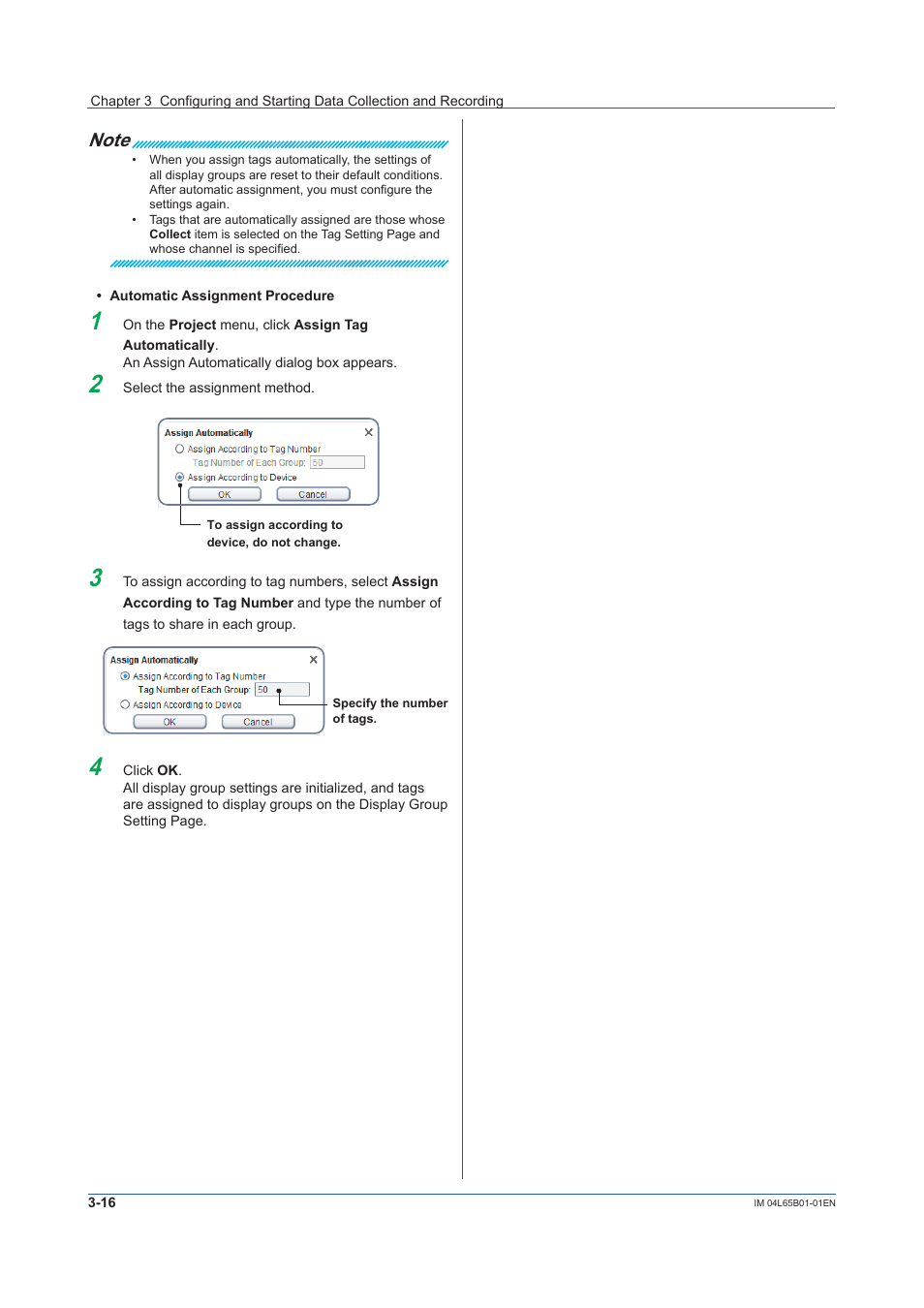 Yokogawa Data Logging Software GA10 User Manual | Page 40 / 94