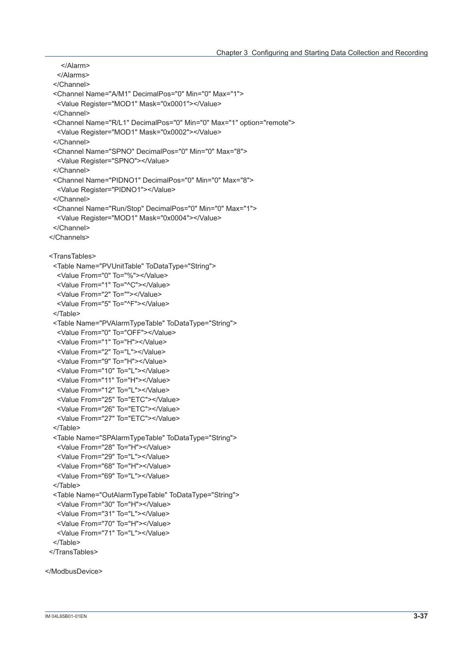 Yokogawa Data Logging Software GA10 User Manual | Page 61 / 94