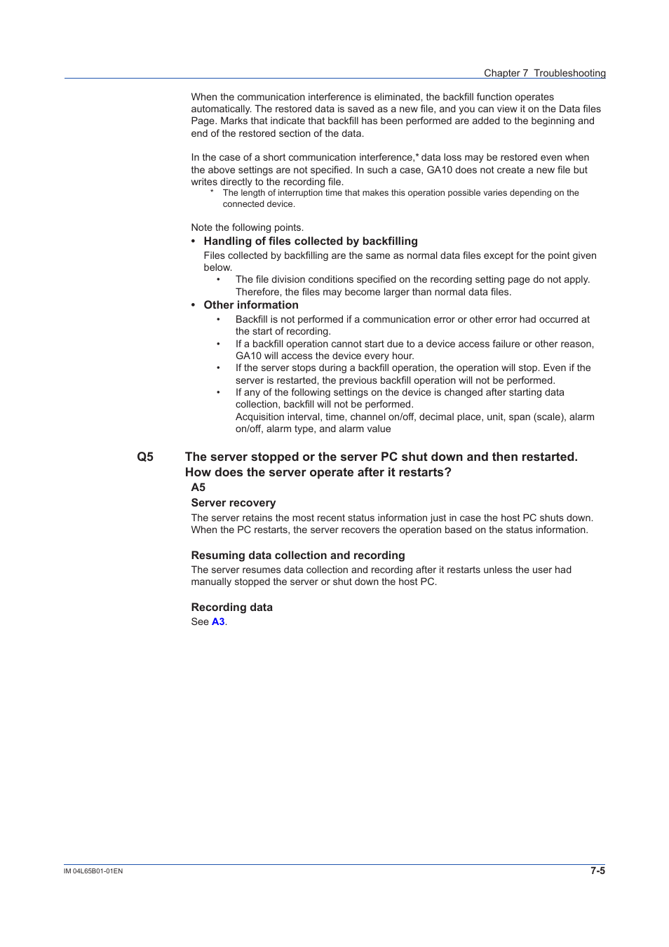Yokogawa Data Logging Software GA10 User Manual | Page 89 / 94