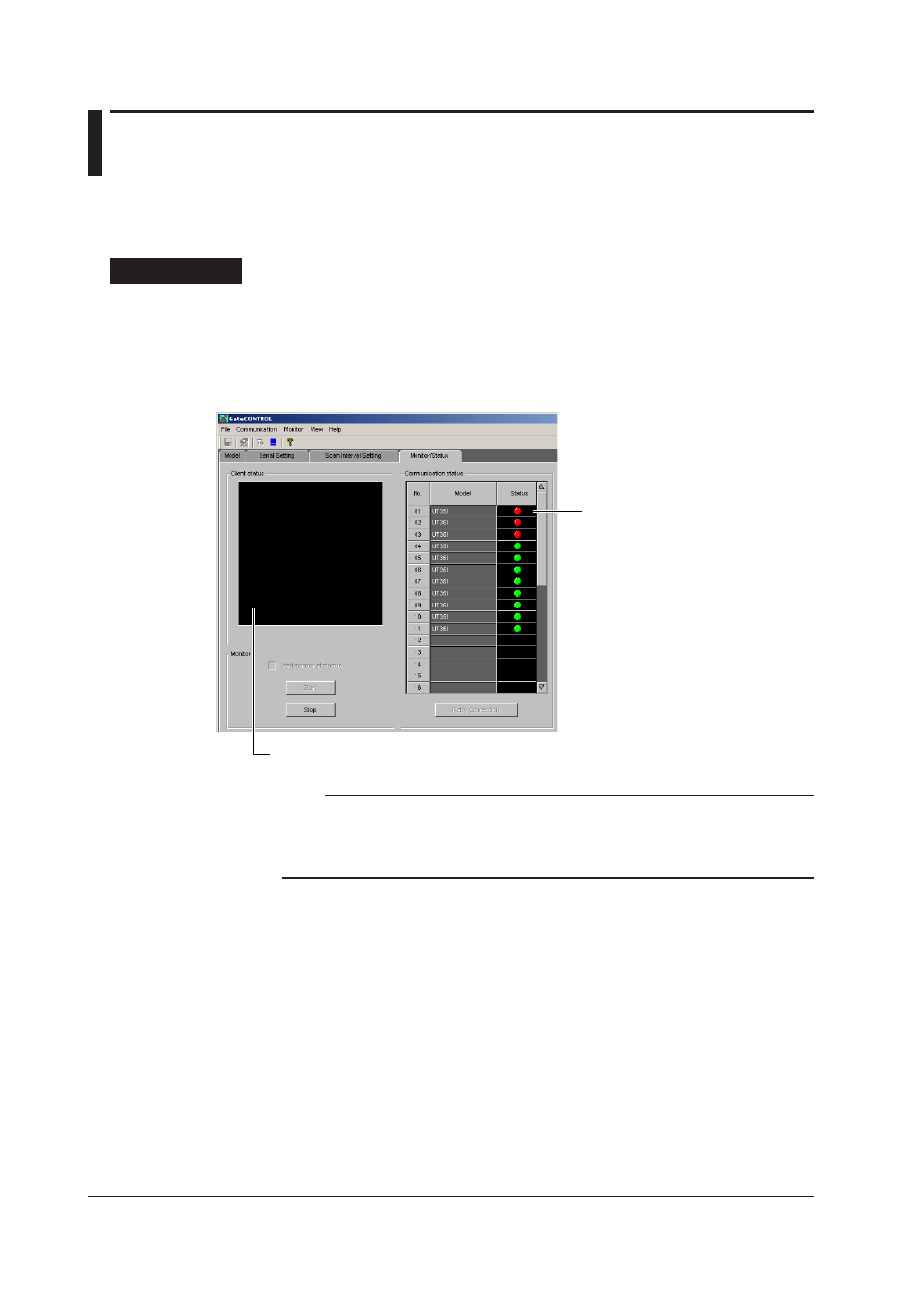 And reconnecting connected instruments -18, Instruments -18, Checkng the connecton status | Yokogawa DAQWORX User Manual | Page 29 / 42
