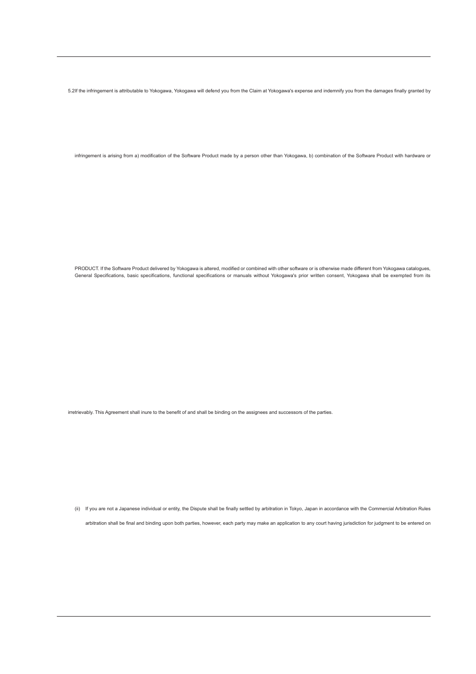 Software license agreement | Yokogawa DAQWORX User Manual | Page 4 / 17