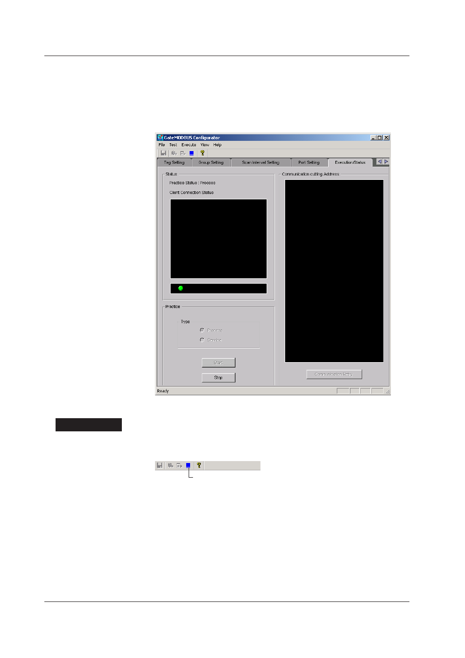 Stoppng the executable functon | Yokogawa DAQWORX User Manual | Page 18 / 35