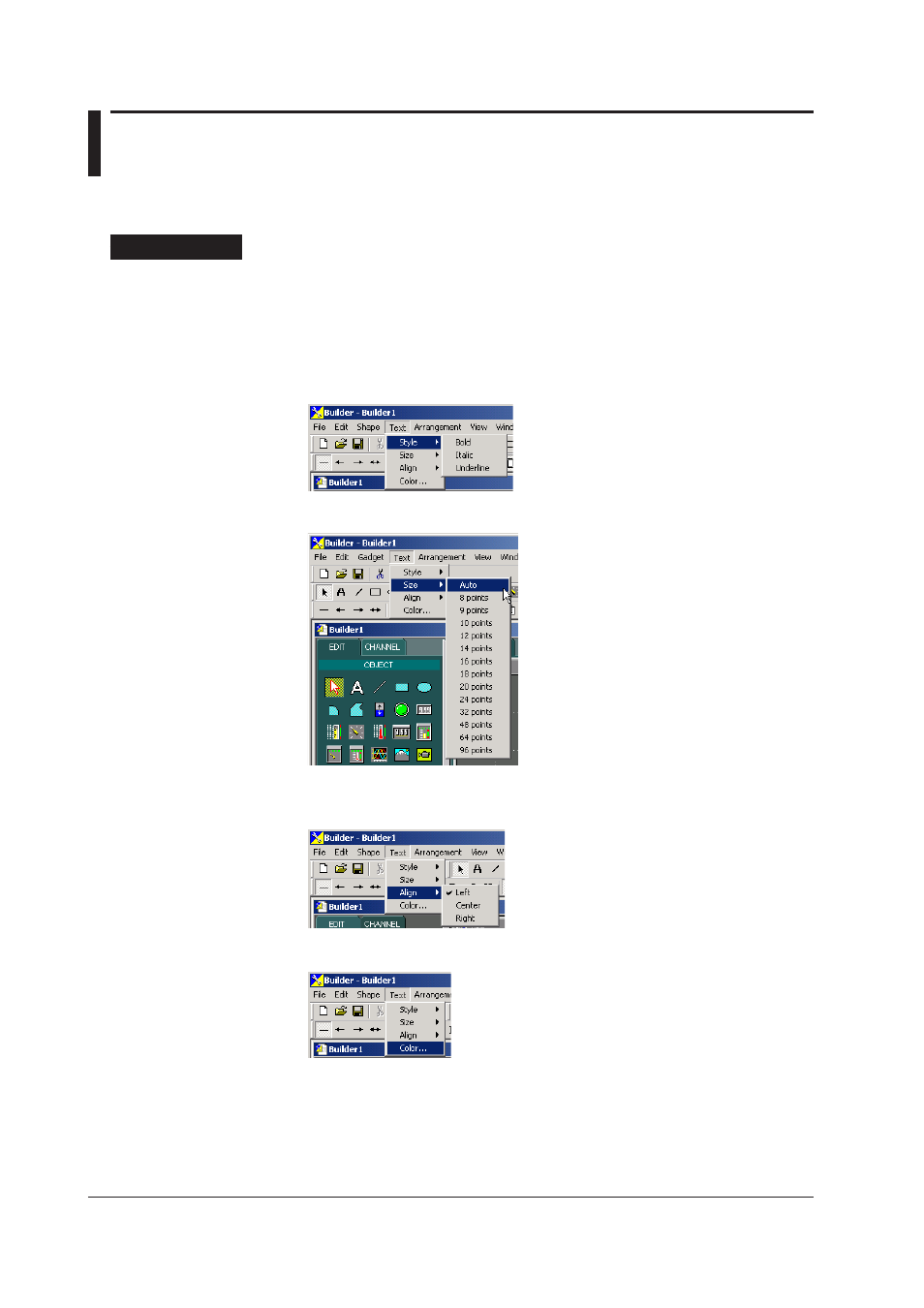 6 creating labels, 6 creating labels -14, 6 creatng labels | Yokogawa DAQWORX User Manual | Page 25 / 100