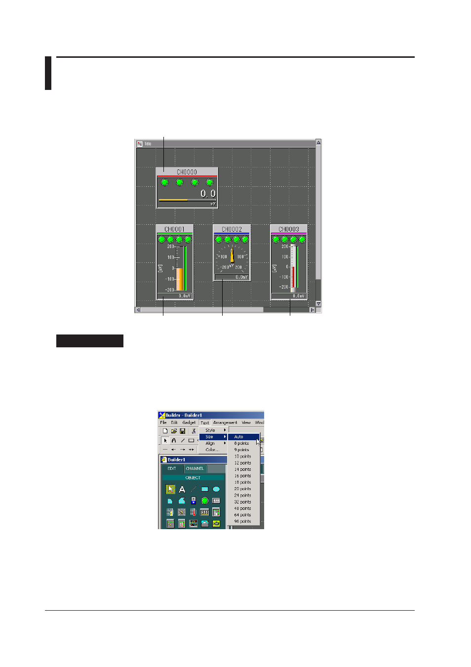 15 creating meter sets, 15 creating meter sets -36, 15 creatng meter sets | Yokogawa DAQWORX User Manual | Page 47 / 100