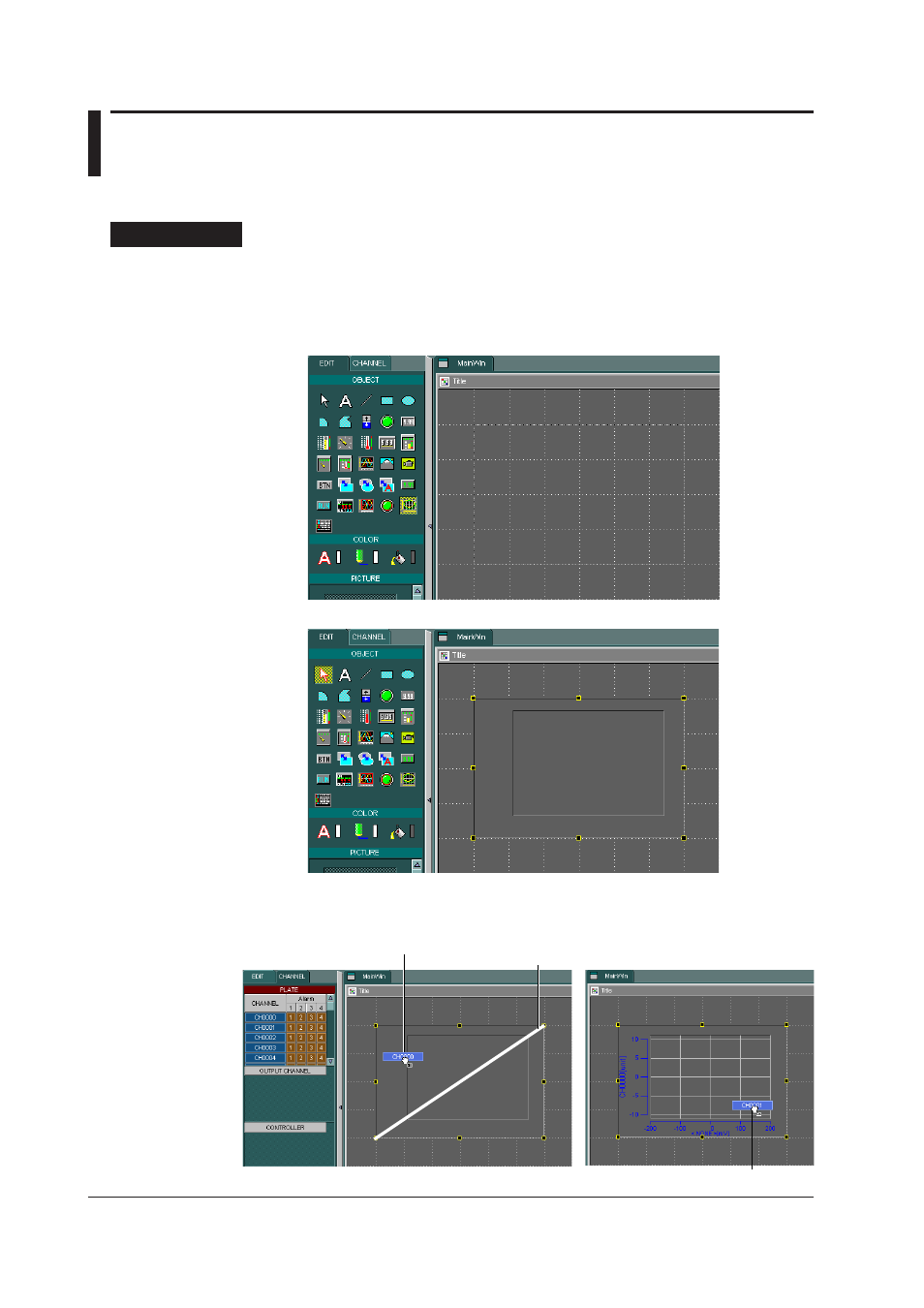 25 creating x-y graph, 25 creating x-y graph -60, 25 creatng x-y graph | Yokogawa DAQWORX User Manual | Page 71 / 100