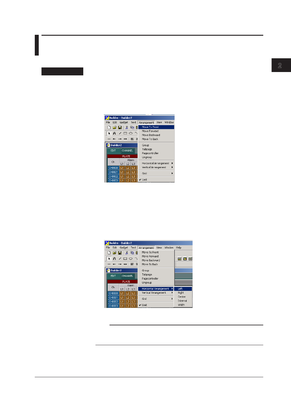 31 arranging objects, 31 arranging objects -75, 31 arrangng objects | Index | Yokogawa DAQWORX User Manual | Page 86 / 100