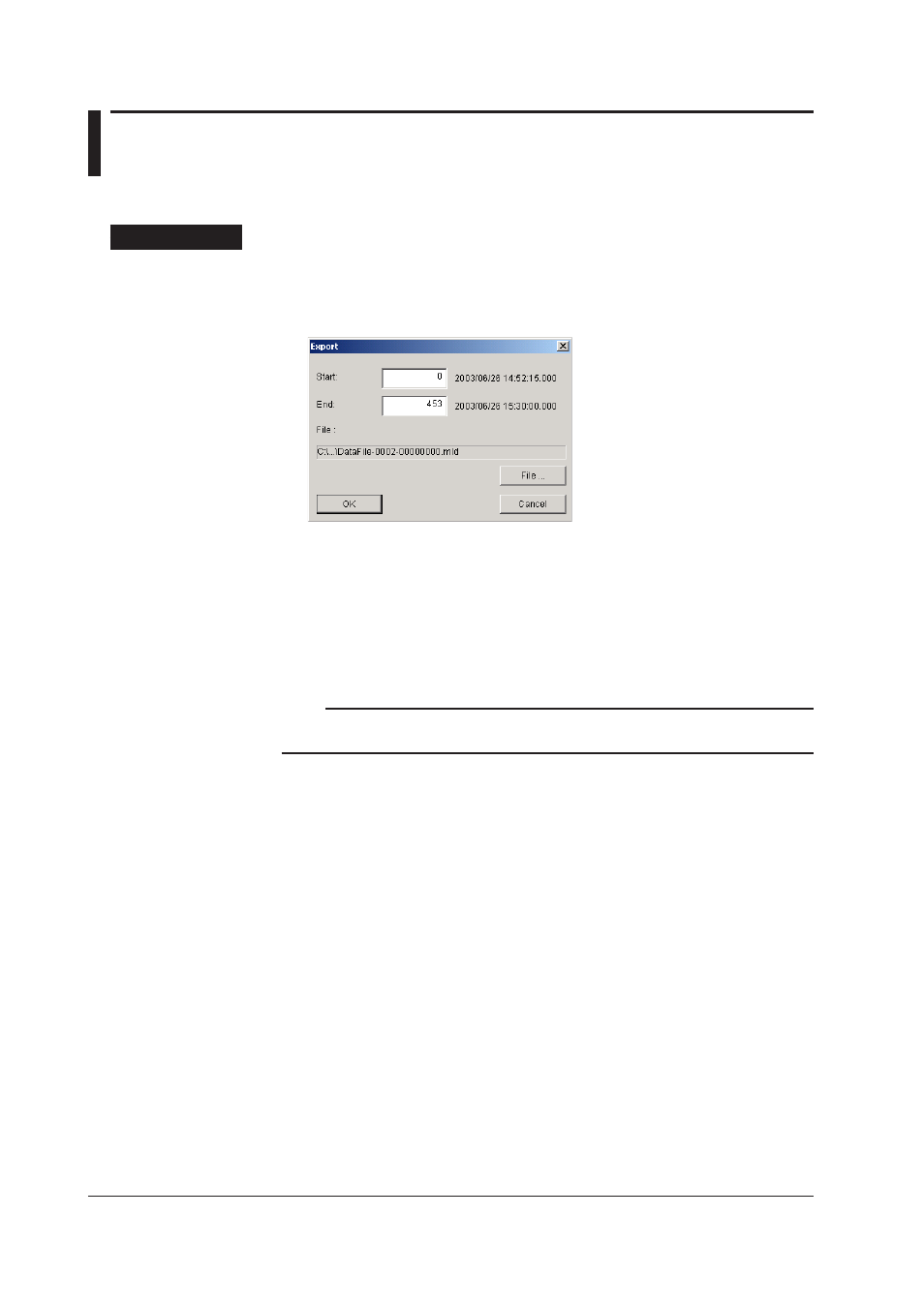9 exporting data, 9 exporting data -34 | Yokogawa DAQWORX User Manual | Page 117 / 125