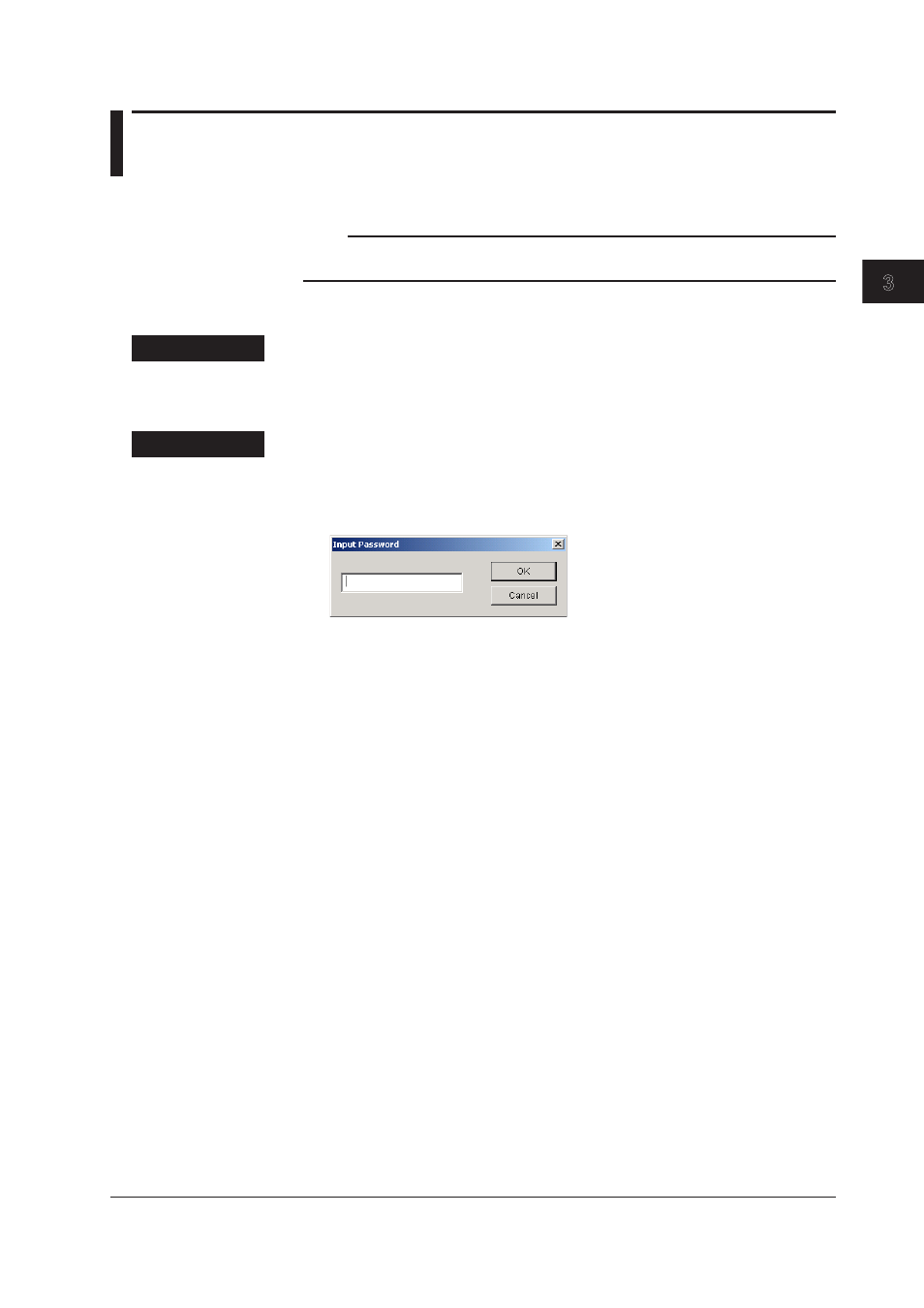 4 using password protection, 4 using password protection -7 | Yokogawa DAQWORX User Manual | Page 59 / 125