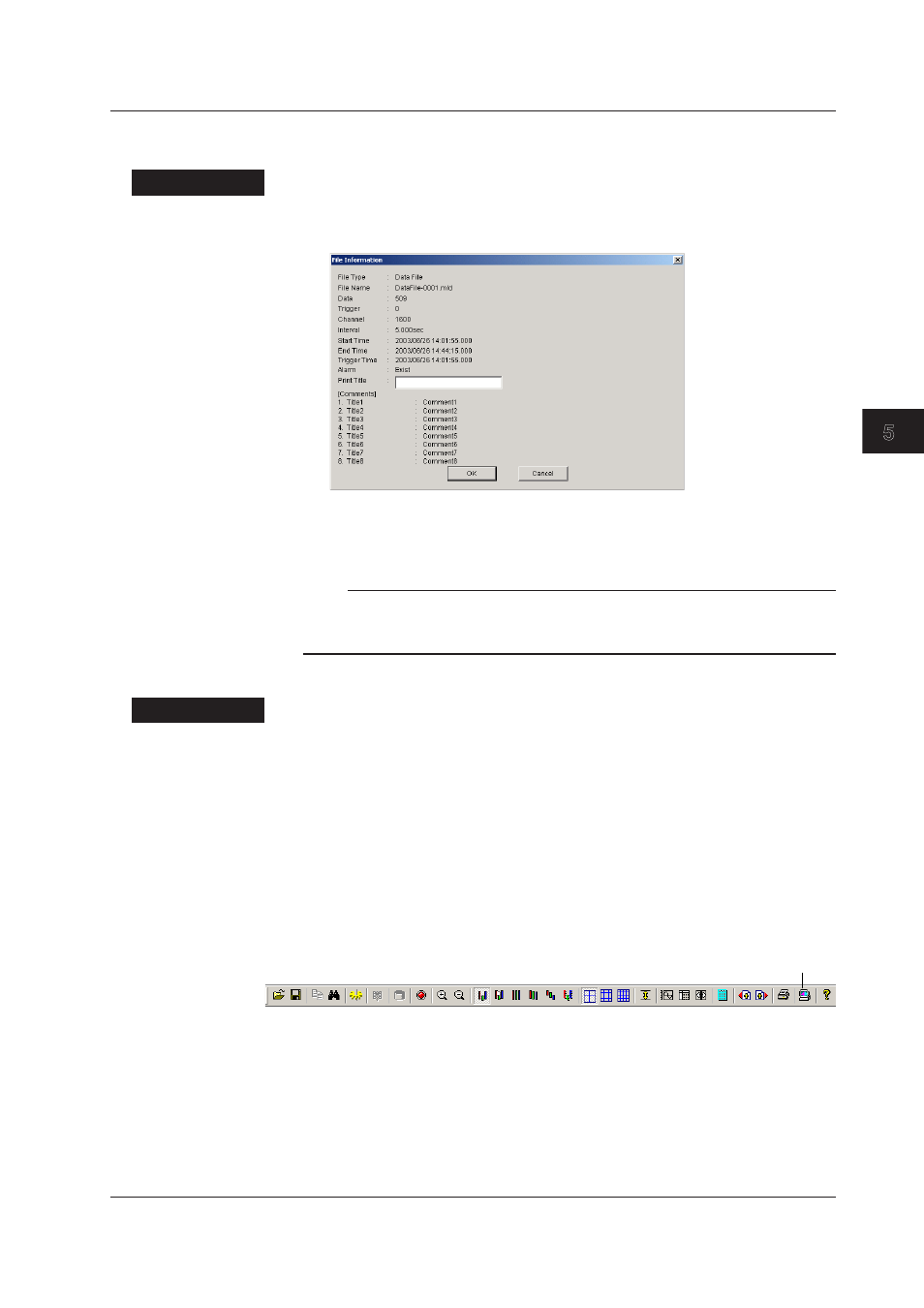 Index, Viewing information about the loaded file, Common operations | Yokogawa DAQWORX User Manual | Page 88 / 125