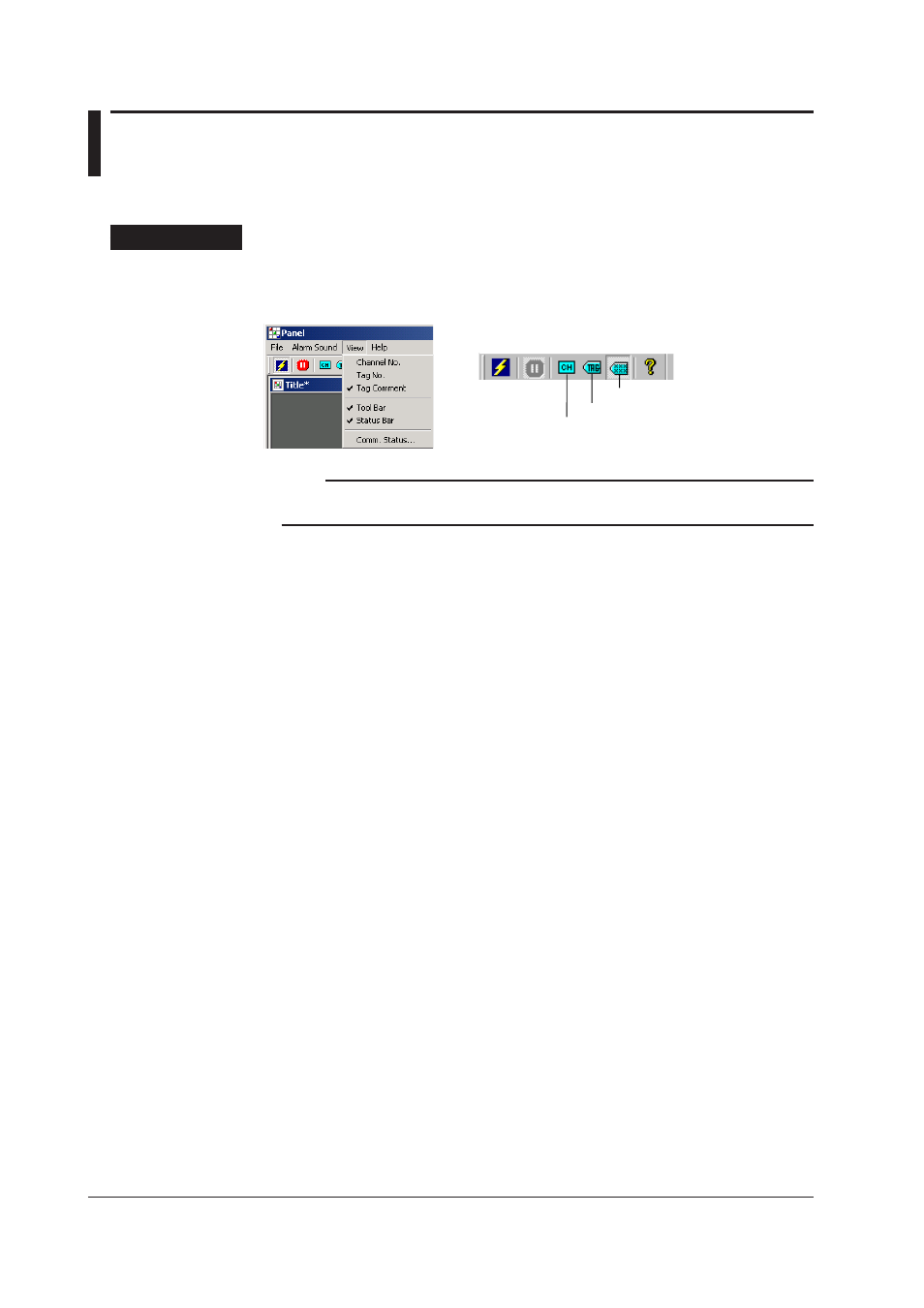 3 switching label displays, 3 switching label displays -4 | Yokogawa DAQWORX User Manual | Page 19 / 39