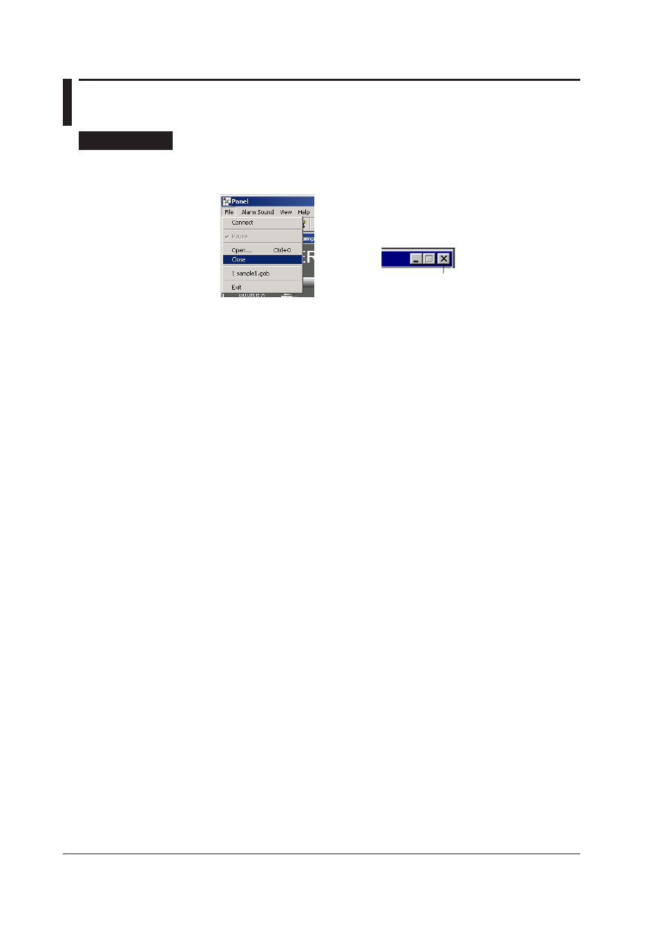 13 closing the panel, 13 closing the panel -20 | Yokogawa DAQWORX User Manual | Page 35 / 39