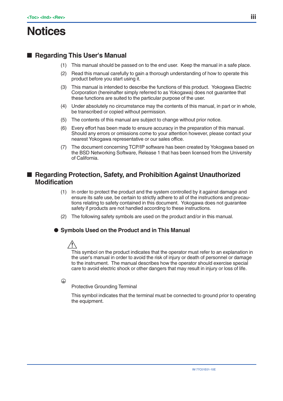 Notices, Regarding this user's manual | Yokogawa PR300 Power and Energy Meter User Manual | Page 4 / 141