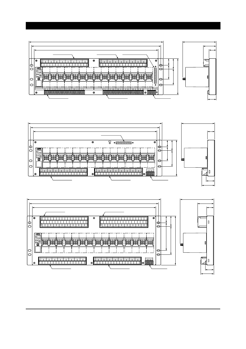 External dimensions, Vjce-012, Vjce-013 | Yokogawa JUXTA VJCE User Manual | Page 4 / 10