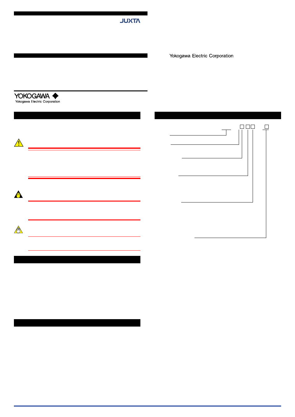 Yokogawa JUXTA MS5 User Manual | 6 pages