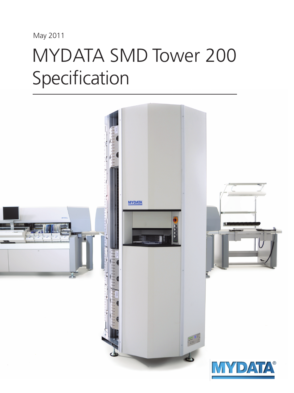 MYDATA SMD Tower 200 User Manual | 3 pages