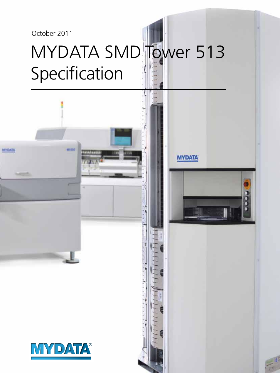 MYDATA SMD Tower 513 User Manual | 3 pages