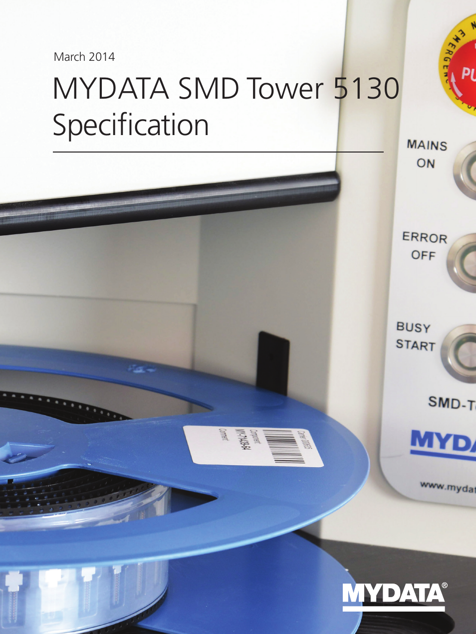 MYDATA SMD Tower 5130 User Manual | 3 pages